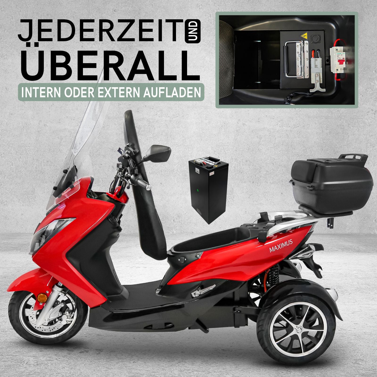 Maximus MX3-25, Lithium, 25 km/h Maximus MX3-25, Lithium, 25 km/h